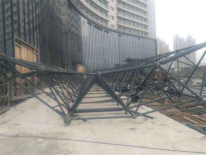 盐城万豪酒店雨棚网架
